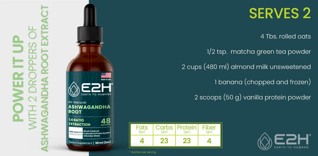 E2H_Social's tweet photo. Stressed out? Sip on this delicious anti-stress smoothie for a moment of relaxation and nourishment. 🍹🧘♀️ 
 #e2h #wellness #e2hlifestyle #earthtohumans #health #healthylifestyle #e2hroutines #communityofwellness https://t.co/bzk3E6BOaP