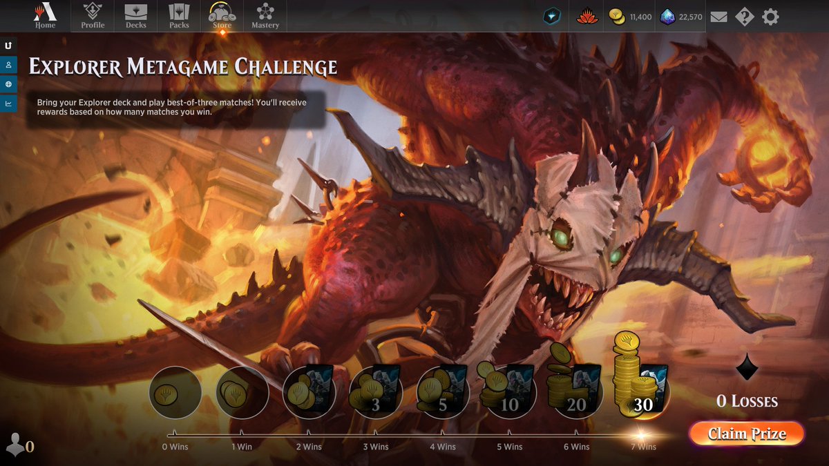 trail_of_magic's tweet photo. 7-0 in the explorer metagame challenge using the Dwarven Mine Atraxa Izzet Creativity @mystmin and I tested for the qualifier weekend (List in ALT). https://t.co/euEu21u054
