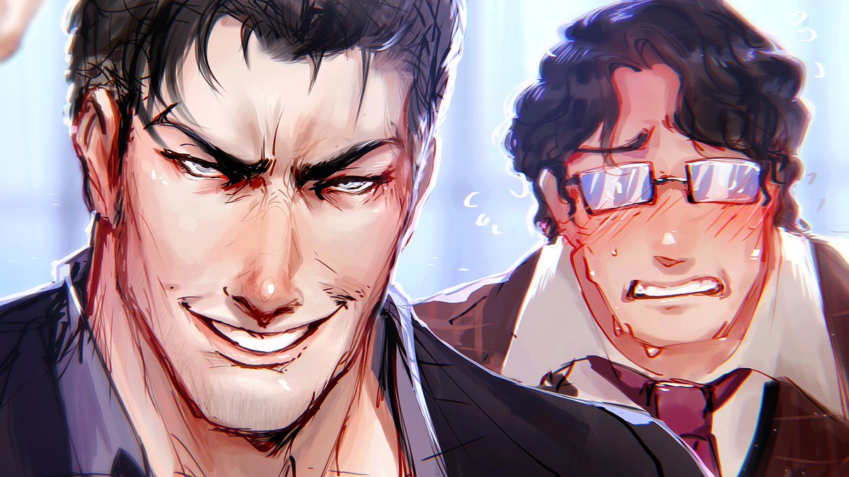 Summer_Chill14's tweet photo. #superbat

 " Clark, turn and smile at the camera. "

      "Mr.Wayne, please return the camera to me-!💦"

 " Why..?  You're very lucky, you know?  To take a picture with 'Bruce Wayne'. Clark, or shall I call you Su- "

      "BRUCE--!!?!?" https://t.co/glWZz6fS6S