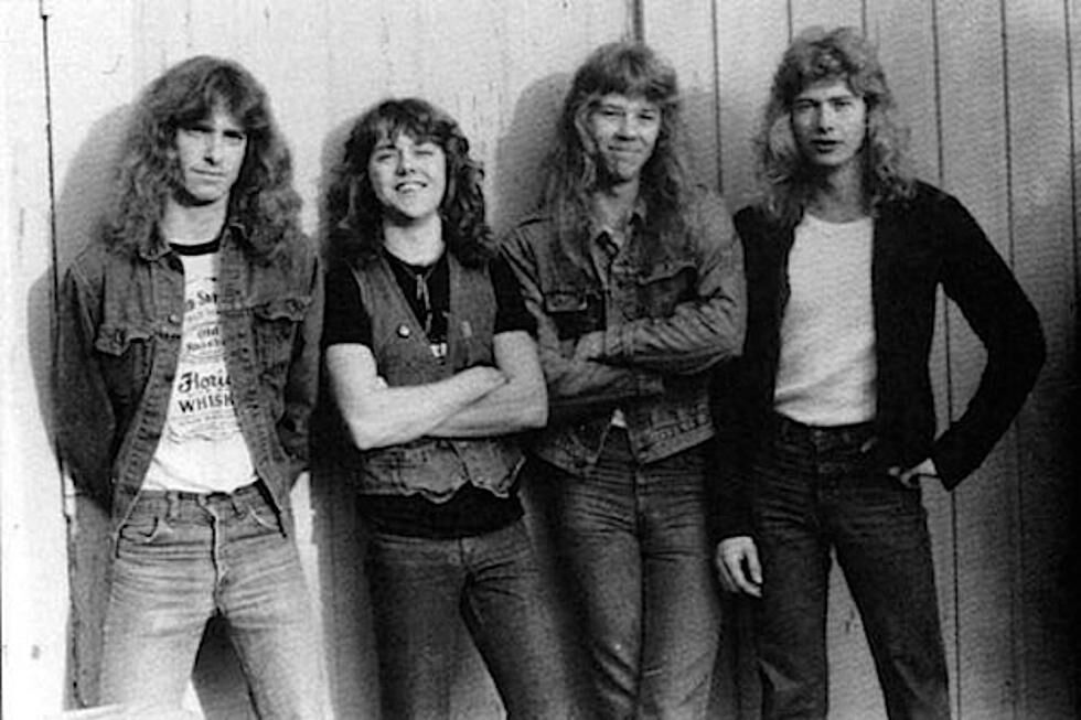 merch360's tweet photo. #OnThisDay in 1983, Dave Mustaine played his last show with Metallica. He was fired from the band two days later. What would have become of Metallica if he was never fired?

#DaveMustaine #Metallica #MEGADETH https://t.co/L7RK183uip
