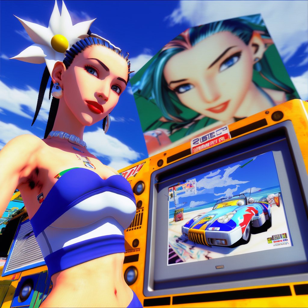 WALTER on Twitter "Sega Arcade Fashion Island 🌴"