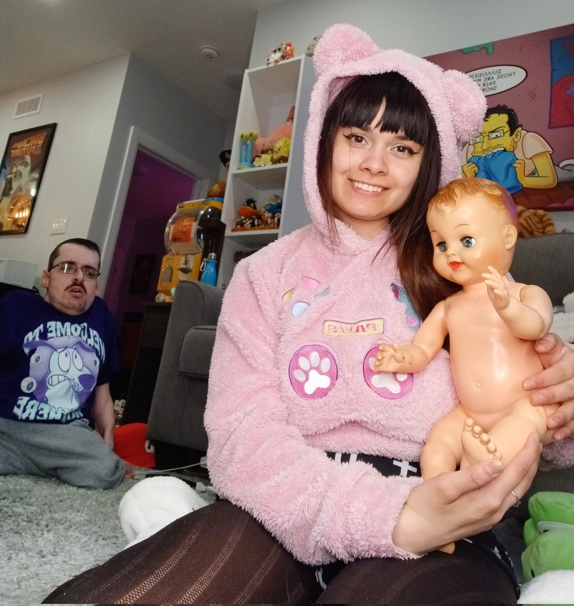 Sushimewew ♿ on Twitter: "Ricky and I got a baby... Say hi to Stuart"