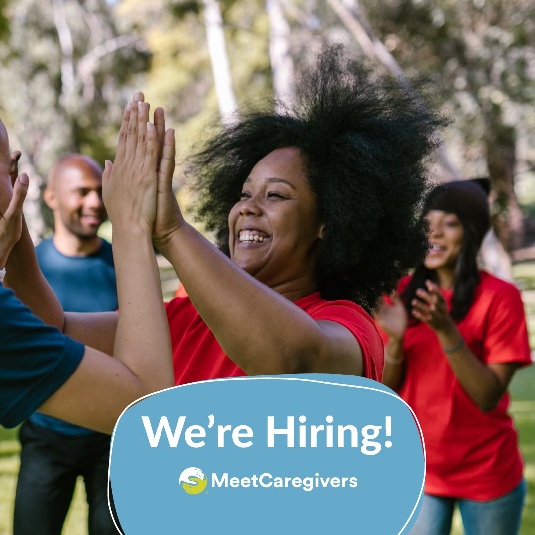 At MeetCaregivers, new &amp; experienced professionals can grow in their careers with great benefits!

💙 401(k)
💙 Paid time off
💙 Health insurance
💙 Flexible scheduling

Apply: tinyurl.com/5n74bmt5

#caregivers #caregiving #careers #hiring #recruiting #recruitment #caregiver