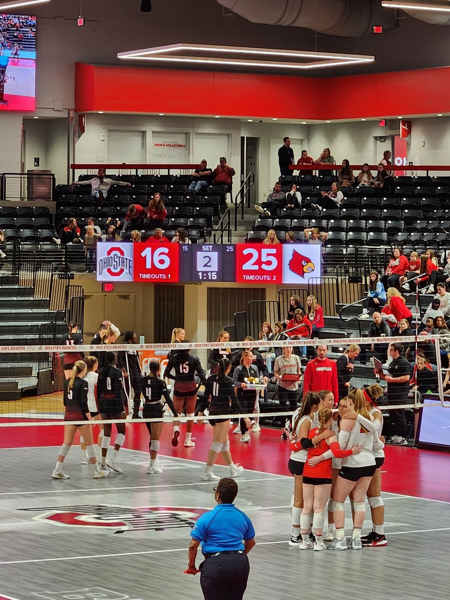 Buckeyes will have to win in #CincoSets if they are going to beat the cardinals. #NCAAWVB #GoBucks