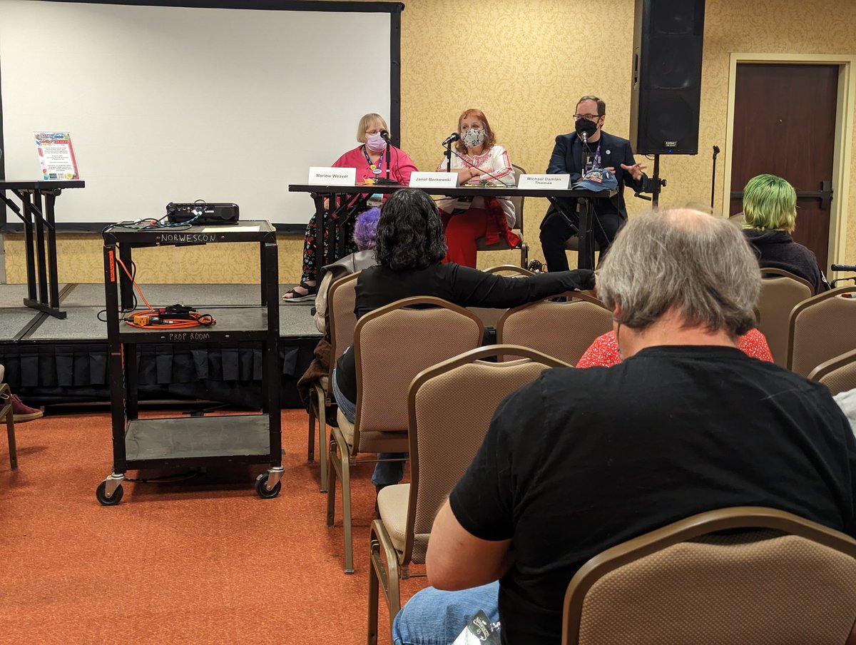 Thanks to our panelists for a great classic #DoctorWho panel at <a href="/norwescon/">Norwescon</a> #NWC45