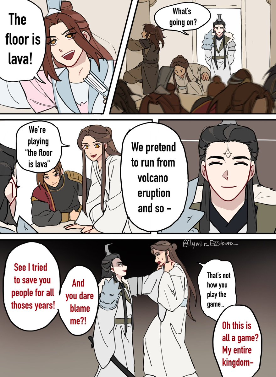 TGCF SPOILER))

Heavenly officials play "floor is lava" and junwu does not react well
#tgcf #junwu #shiqingxuan #xielian #wuyong 