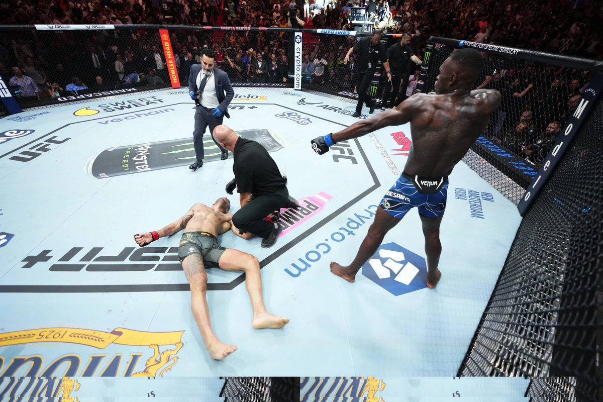 ayo_oji's tweet photo. @stylebender Thank you! 🏹❤️ #UFC287 What a sweet victory https://t.co/C97GuQs5xg