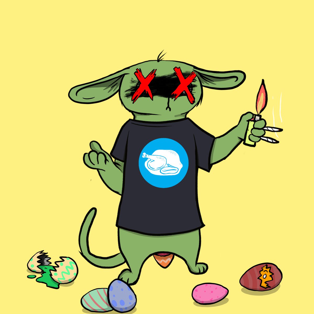 Happy Easter everyone! <a href="/BlazedCats/">BLAZEDCATS.ETH</a>