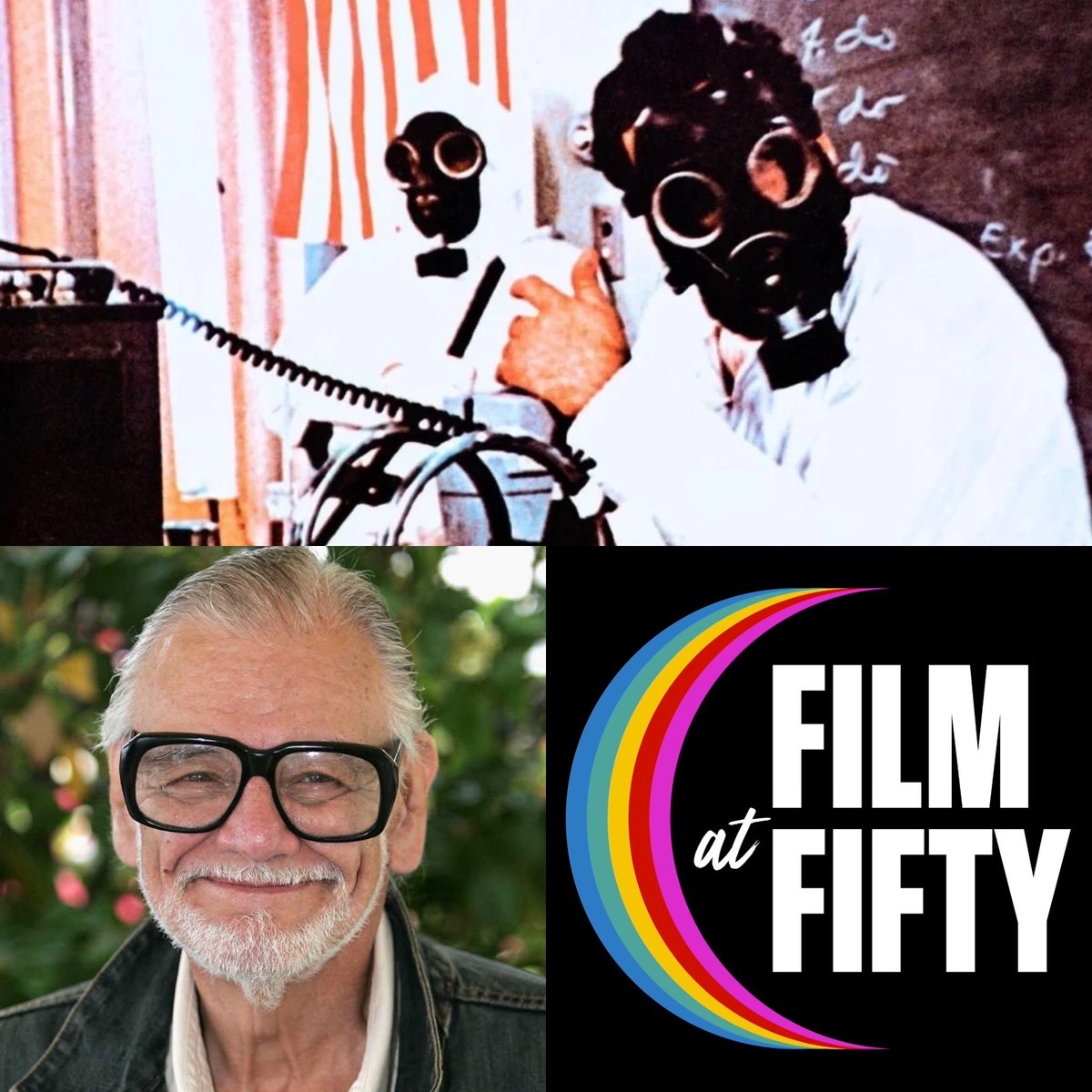 FilmAtFifty's tweet photo. 🎙NEW EPISODE!🎙

Sherri Nunn joins me for a discussion of George Romero's The Crazies! We also talk about Romero's astonishing career and pick his best films. 

https://t.co/VssdNWg0BP https://t.co/JvHkbEYeL6