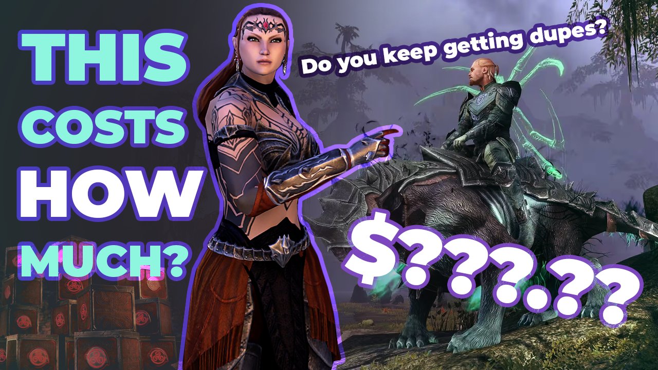 Azura ESO on Twitter "I made a follow up video to the Crown Crate