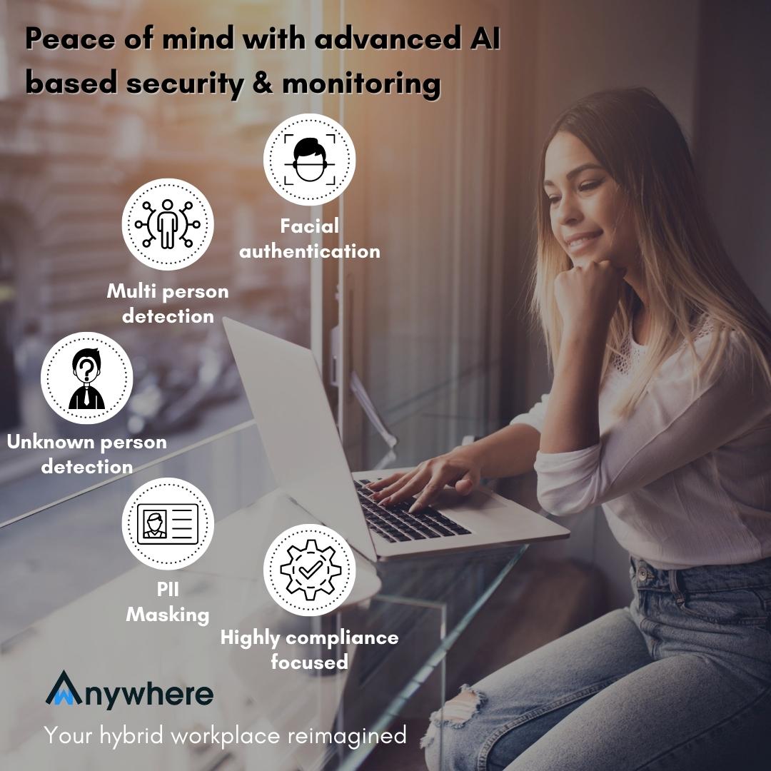 wAnywhereApp's tweet photo. Get extensive #securityfeatures with device lock, financial data masking, &amp; user information protection from wAnywhere AI-enabled security &amp; compliance. https://t.co/sQarcu6yrS 
.
#devicelock #datamasking #userinformation #security #compliance #hybridworking #futureofwork https://t.co/VtgaFkQtKg
