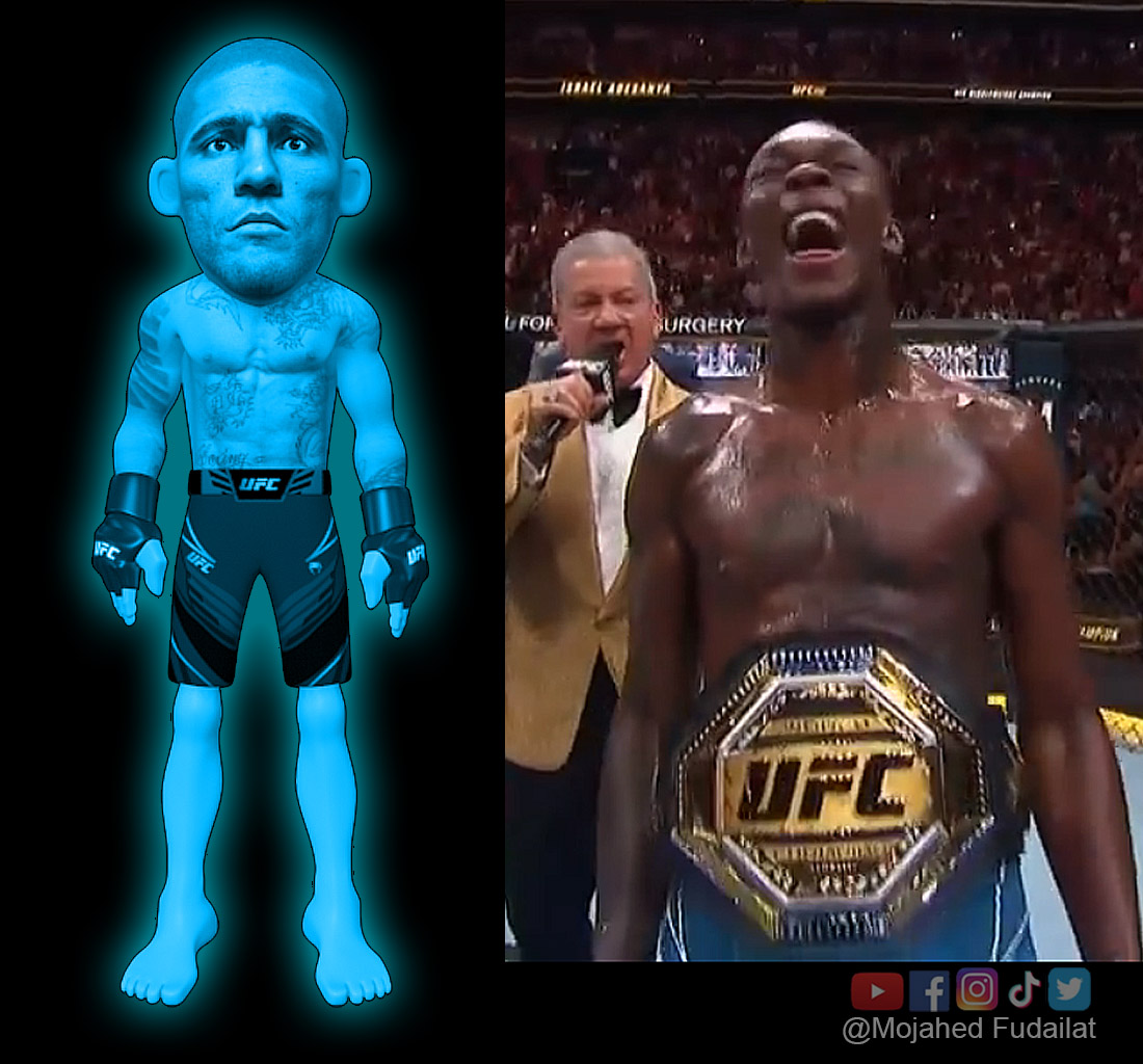 Mojahed Fudailat on Twitter "What a Fight Cognates to Adesanya on his