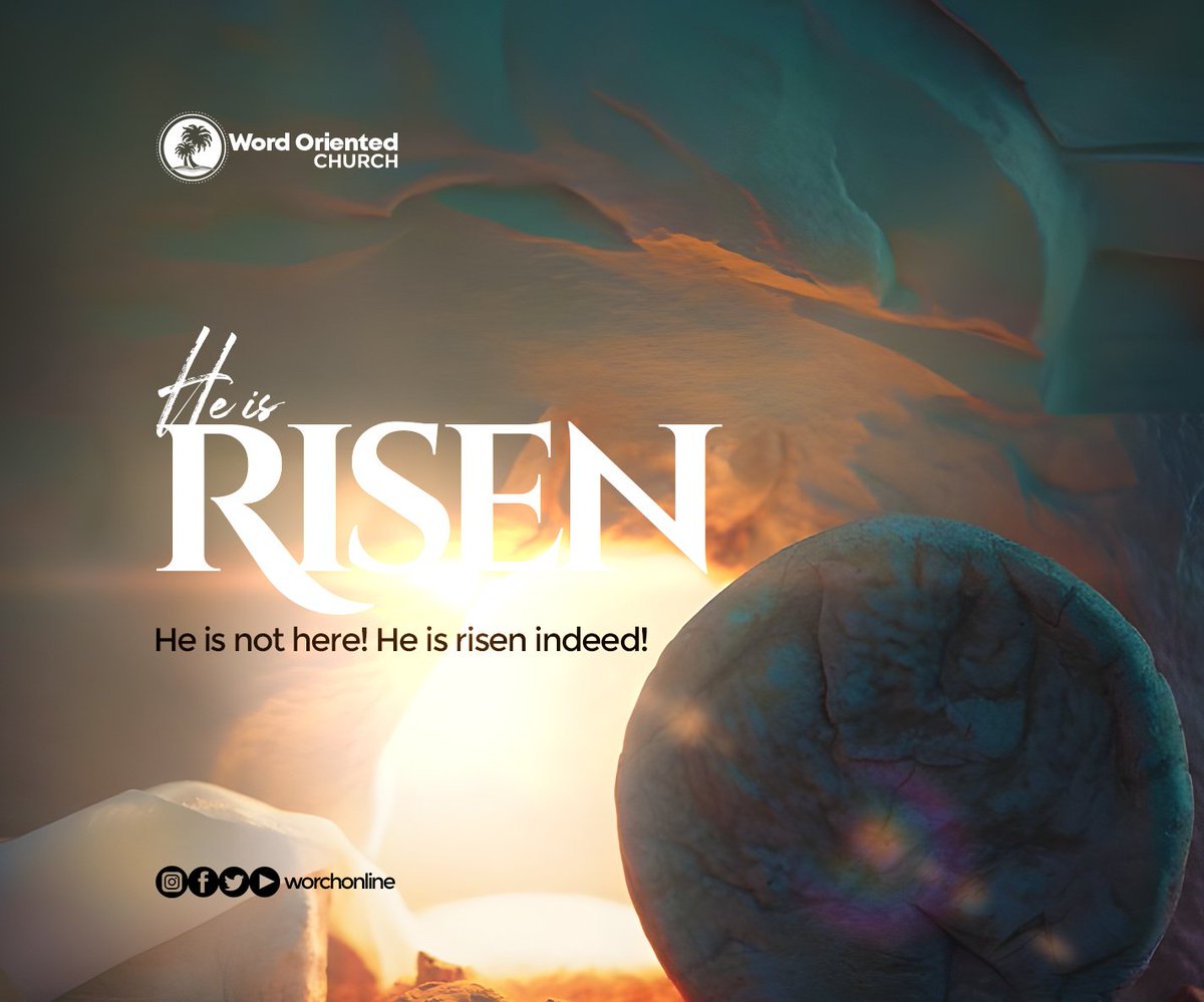 WorchGlobal's tweet photo. He conquered death, He makes all things new. He has risen! He has risen indeed! He breathes new life, so that we can live free! Hallelujah https://t.co/E6CmOQuI3P