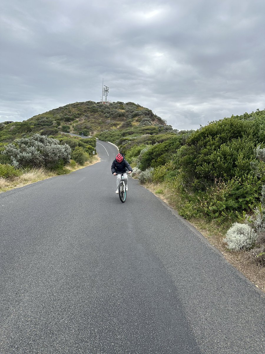 blkjam's tweet image. Riding to the end of the earth with #4. She did good. Very, very, very windy 💨