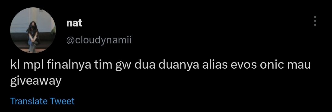 d0ughnwt's tweet photo. giveaway!! (ʘᴗʘ✿)
 
karna onic evos final mau giveaway kecil2an nih
✧ starlight card (1)
✧ charisma 20dm (2)

syarat:
✧ follow, rt, love
✧ reply tim fav kalian

kl mau difollback bisa minta ya, end 00.00 hari ini. goodluck!! (๑'ᴗ')ゞ https://t.co/mFXmnw2S9D