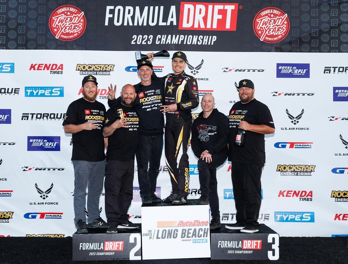 FredricAasbo's tweet photo. Third place and a good start to the season! Thanks to all of you thousands that came out to Long Beach and tuned in live, this event felt like the most massive season opener ever. Wild!

@rockstarenergy @ToyotaRacing @NittoTire @ENEOSUSA #toyotapartner #teamtoyota https://t.co/U0zLGSTLb9