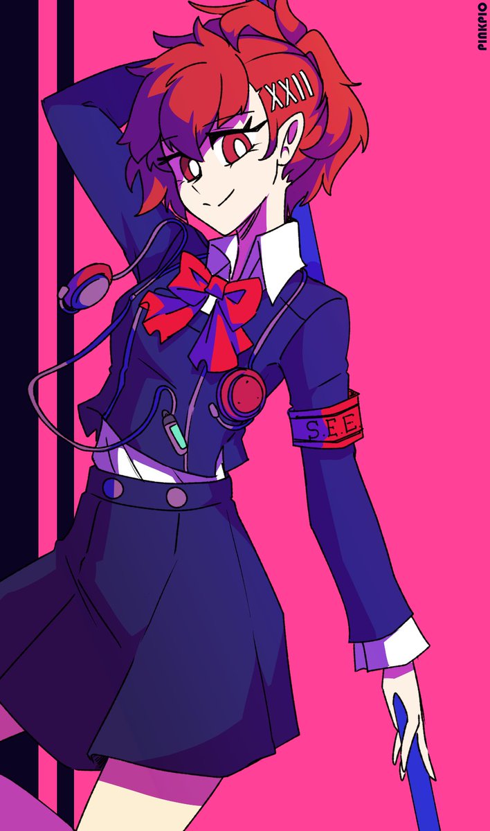 Her hair is a little difficult to draw 

#ペルソナ3 #Persona3 #KotoneShiomi