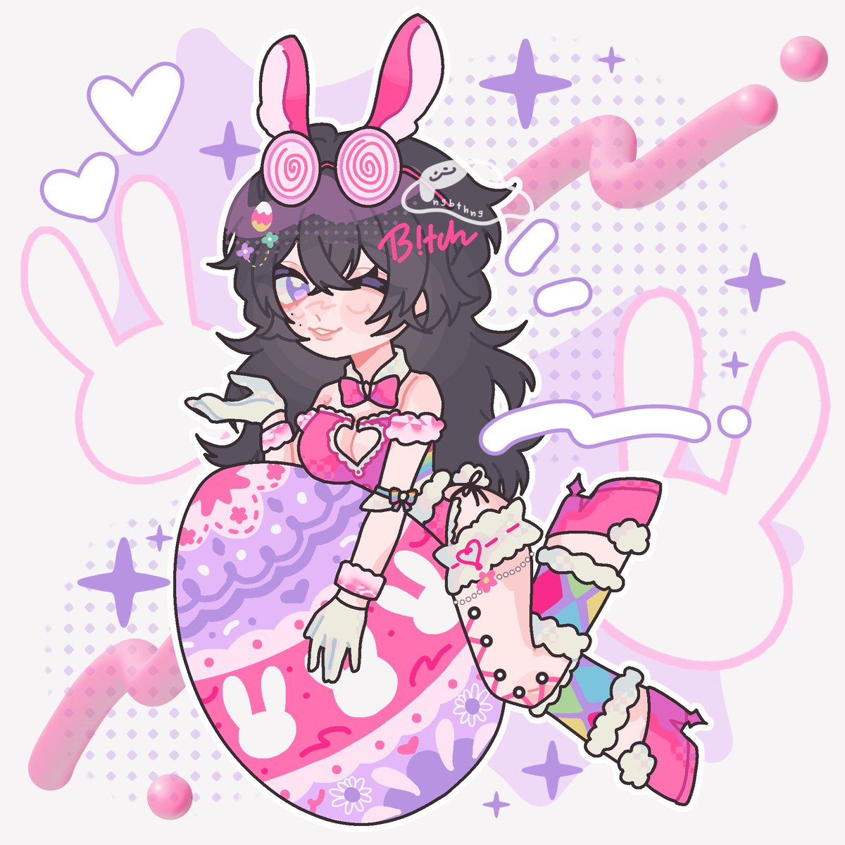 ngbthng's tweet photo. Managed to finish this on Easter day! 🐰🪺
Commission for @/itxmonmon https://t.co/ooWECSQol4