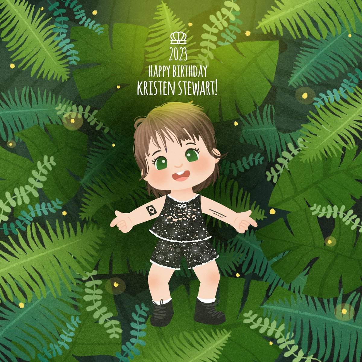 Happiest Birthday BB 🖤 
Have the greatest fun on your special big day 🖤
#HappyBirthdayKristenStewart