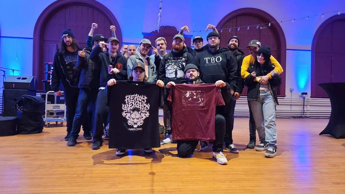 <a href="/ShortestLife/">Shortest Life</a> x <a href="/Heavyweight_hc/">Heavy Weight</a> x Neighborhood Shit x Forked Tongue 

The Maine riff convention