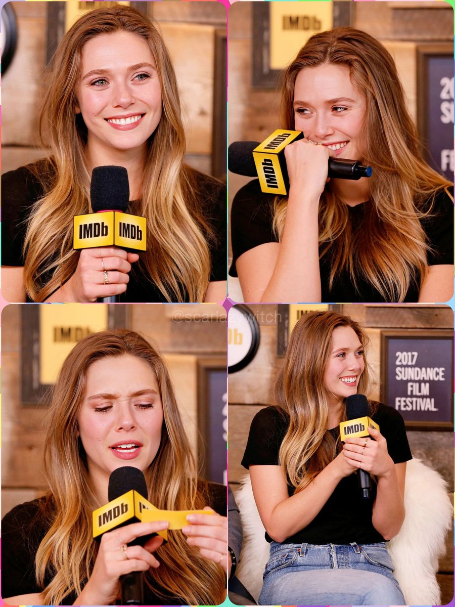 Elizabeth Olsen at the "Sundance Film Festival - The IMDb Studio" (Jan,2017).