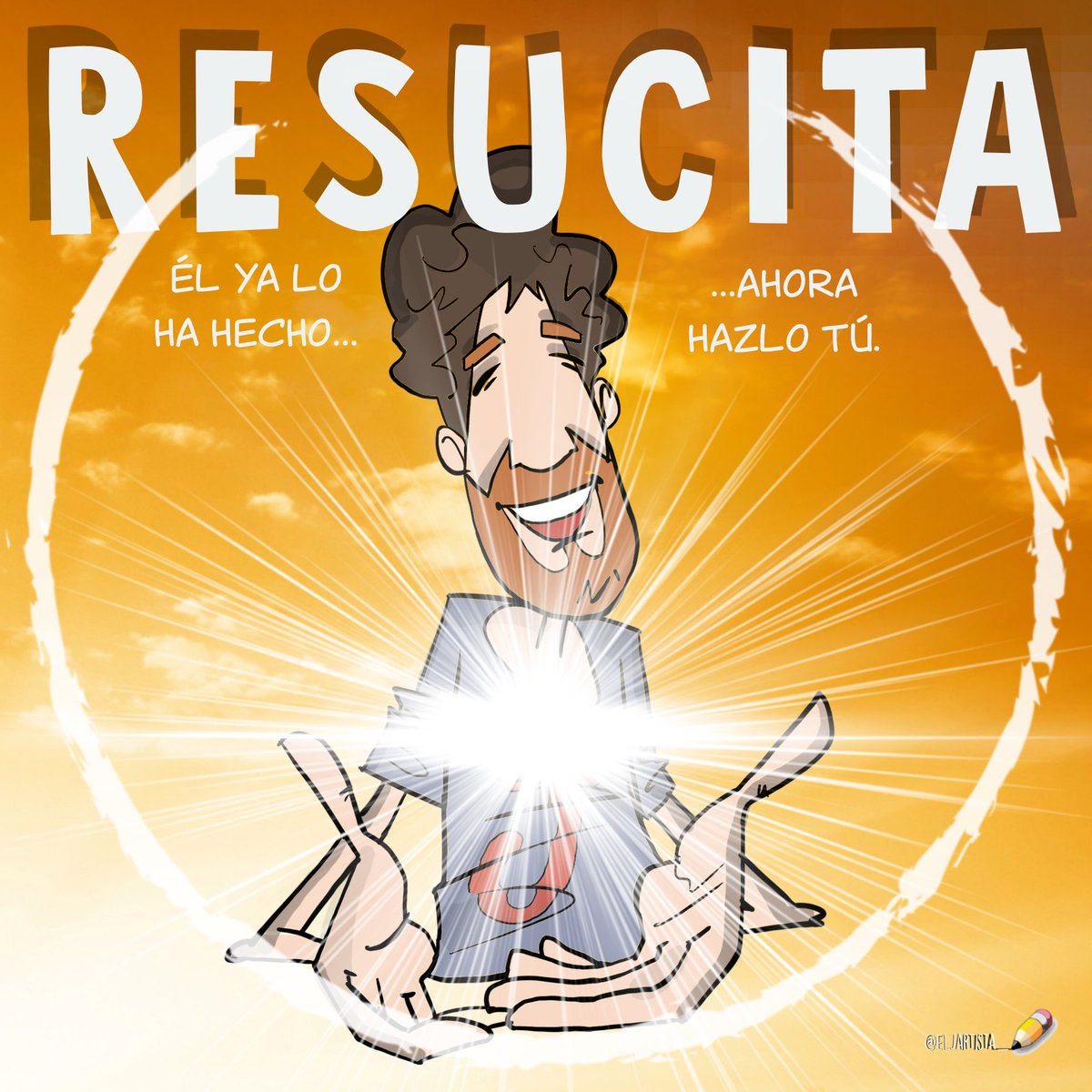 RESUCITA…#DomingoDeResurreccion #Resurrección #SemanaSanta #compArte #Ama #evangelio #GodIsGood #mercachifles #nuevaevangelizaccion #Cambiaelmundo #NuevaIglesia #ElSoploIlustrado <a href="/ReligionDigit/">Religión Digital</a>