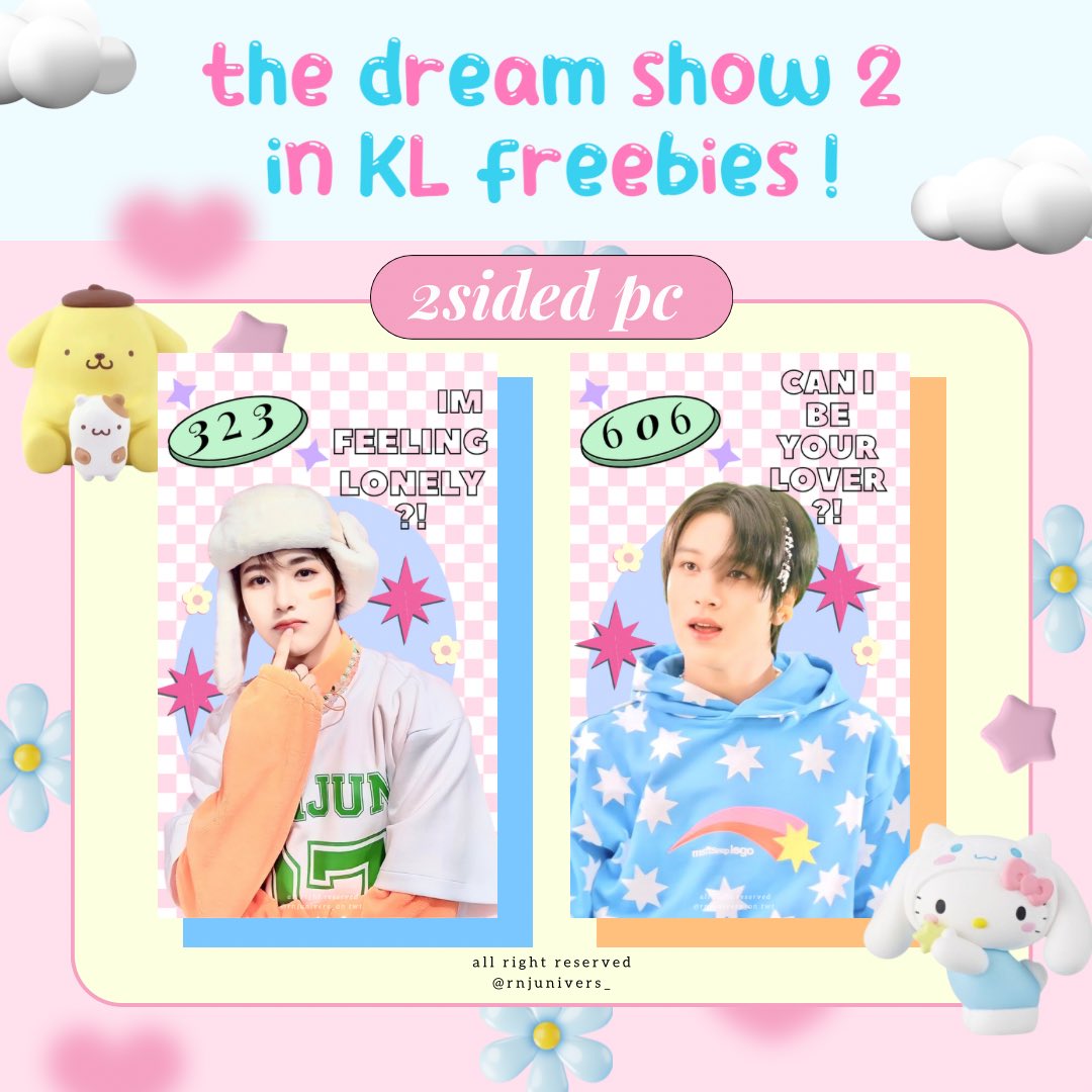 rnjunivers_'s tweet photo. ⋆·˚ ༘ * 𝘤𝘢𝘯 𝘪 𝘣𝘦 𝘺𝘰𝘶𝘳 𝘭𝘰𝘷𝘦𝘳 ?!  🏁💘⋆·˚ ༘ *  
— a renhyuck freebies by @rnjunivers_

date ; 20th may 2023
venue ; axiata arena bukit jalil
location &amp; time ; tba

🧤 1 person will get 1 photocard &amp; 1 random photo id!
🧺 rules down below ~ #TDS2inKL https://t.co/dGul9OUEun