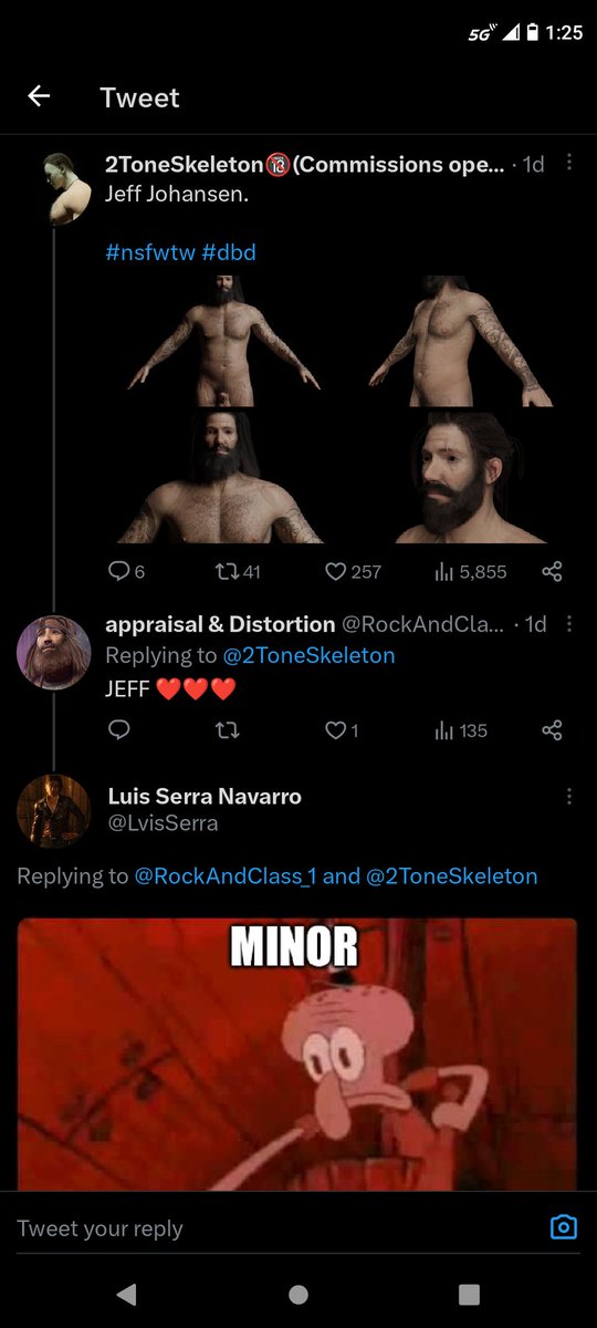 LvisSerra's tweet photo. @definitelena @RockAndClass_1 You act like they're not a weird person too https://t.co/yXNLYuOddh