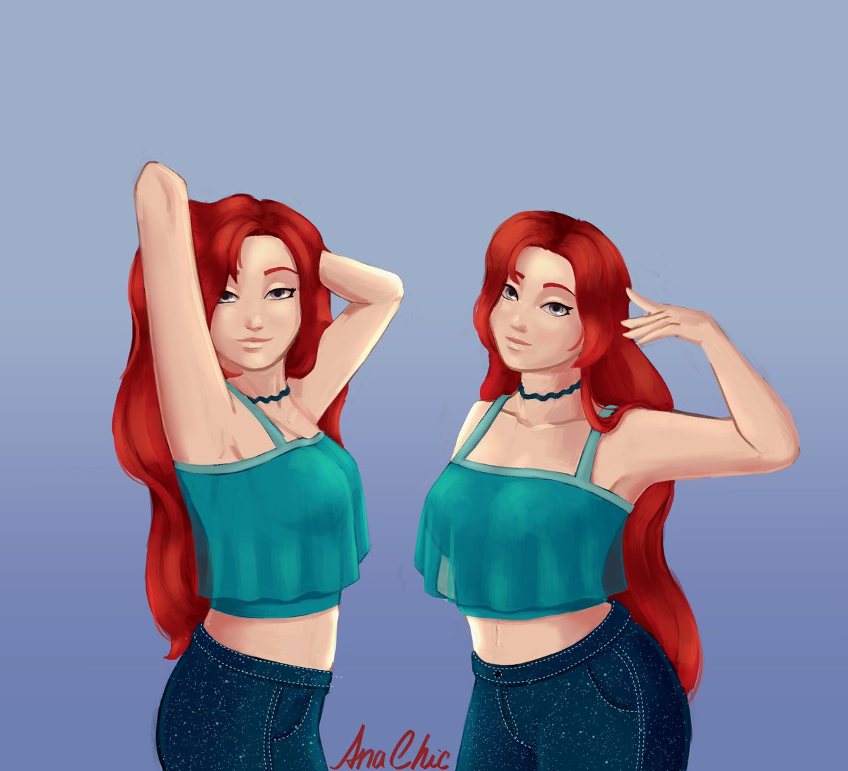 AnaChic_'s tweet photo. Chelsea! 🧜
I was putting off this fanart for a long time
-----
#teenagekrakenmovie #dreamworks #teenagekrakenchelsea #chelseafanart #fanart https://t.co/HDWDwsoago