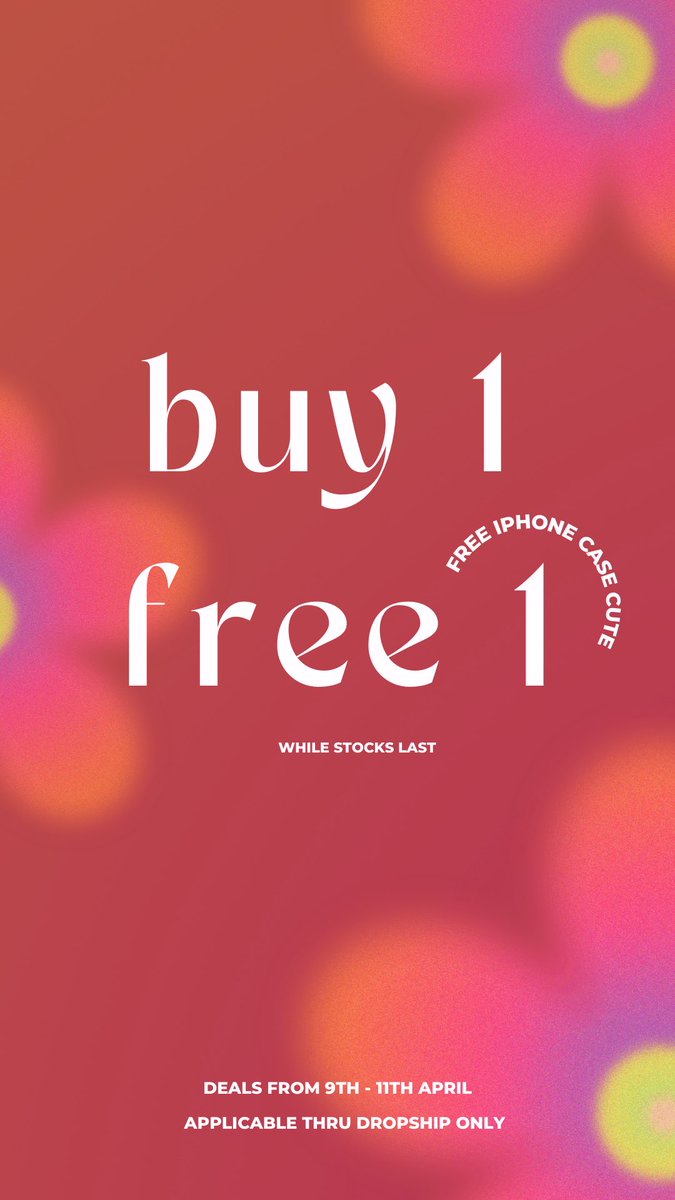 syazaaing's tweet image. YAYYY BELI 1 PERCUMA 1 ✨

Korang beli casing time sale pun dapat free case tau! Applicable beli dengan dropship casesbyazza okie