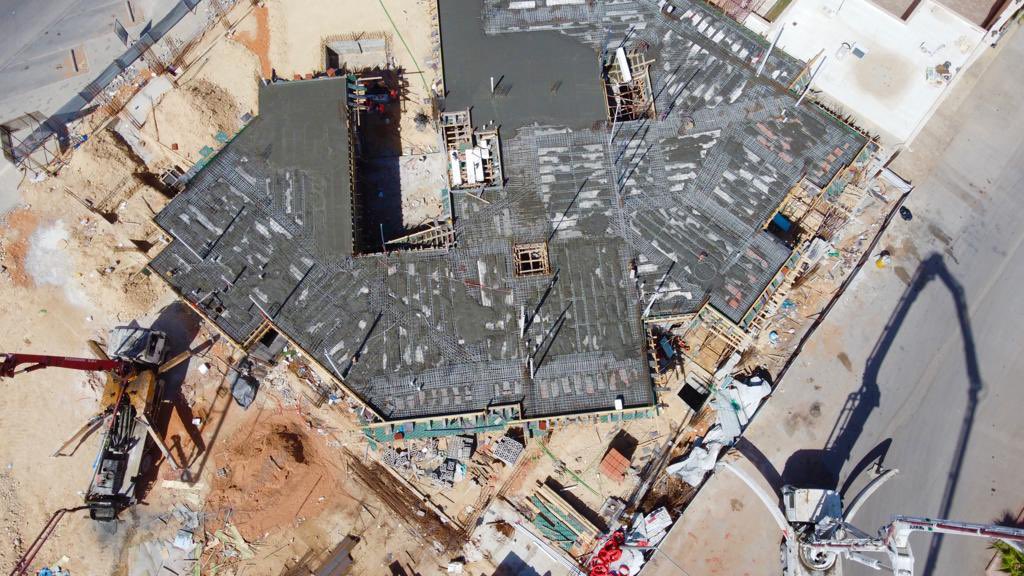 codefingerprint's tweet image. #صباح_الخير
صور من أعمالنا تنفيذ 
صبة السقف فيلا #الندى 
#بصمة_الكود_للمقاولات