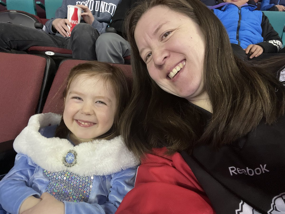 Thank you @NLLRoughnecks for the tickets for tonight game. Gave them to the #superhero of our family my wife Twilla @cowtowndiva so she could have a fun night out with our little princess. Sec 216 row 4 seats 16-17. 
#ComeForTheParty #GoNecksGo