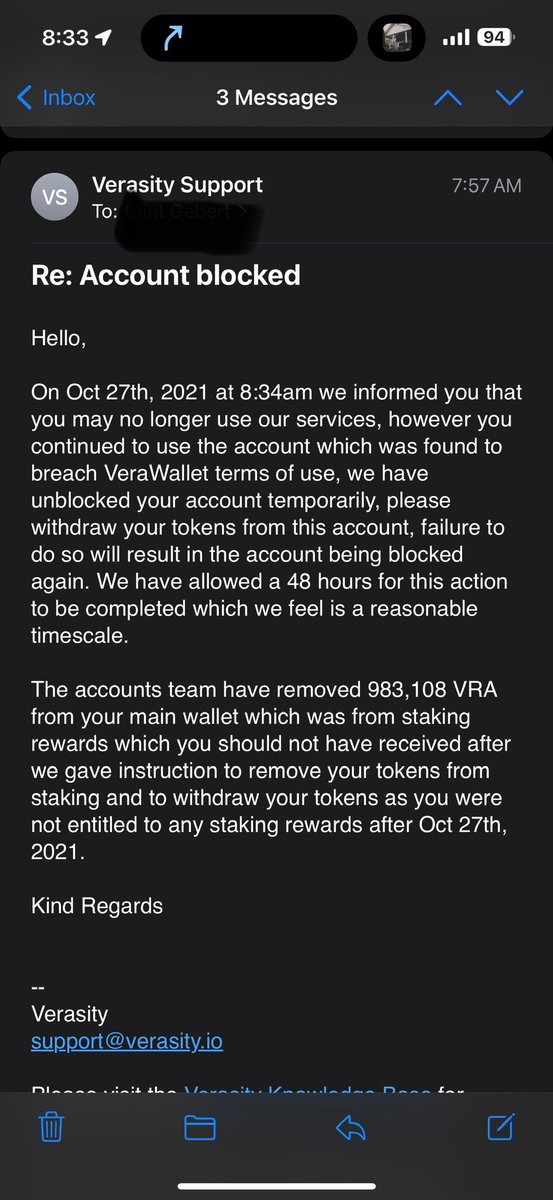 FIREDfromCrypto's tweet photo. @mitchthefifth Hopefully the team from this centralized garbage doesn't take your earned tokens from staking if you are from USA. https://t.co/85O61EsTva