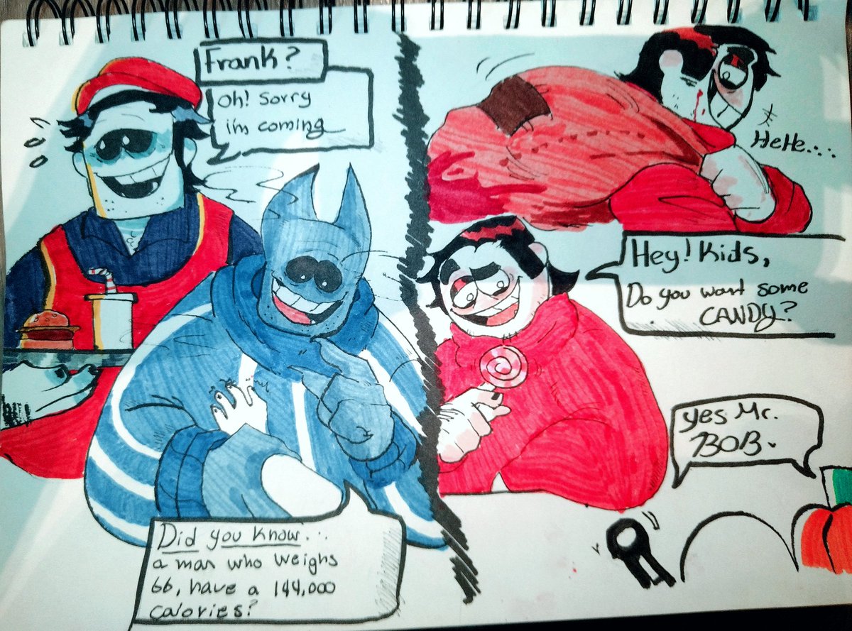 VelsebC's tweet photo. #bobvelsebspookymonth #BobVelsebFanart #Bobvelseb #fanart #spookymonth #spookymonthfrank @VoicesByCorey @_SrPelo_

Exchange of personalities!  🐈‍⬛🖤
︶꒷︶꒦︶꒷︶꒦︶꒷︶꒦︶꒷︶꒦︶

↳-J.C-༉‧₊˚ᗢ https://t.co/FUlcF4aIrX