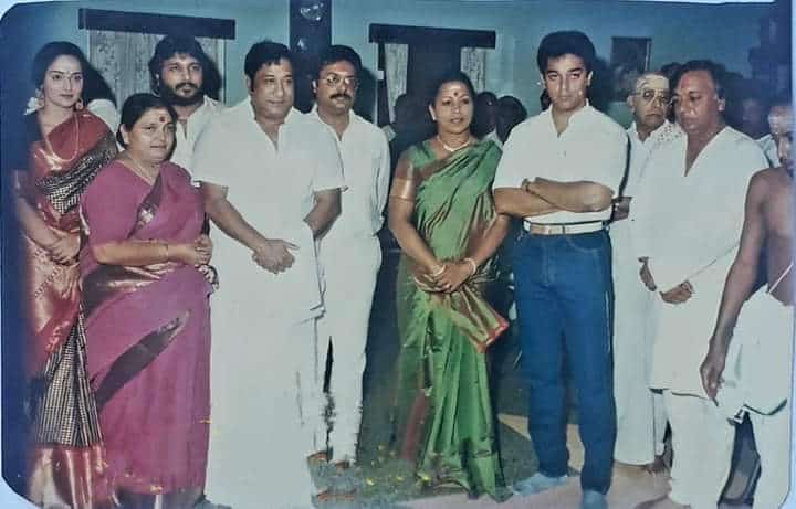 Nostalgic Memories of #Ulaganayagan #Puratchithilagam of #IndianCinema & #WorldCinema @ikamalhaasan along with #Makkalthilagam #mgr & #Nadigarthilagam #Shivajiganesan  family members