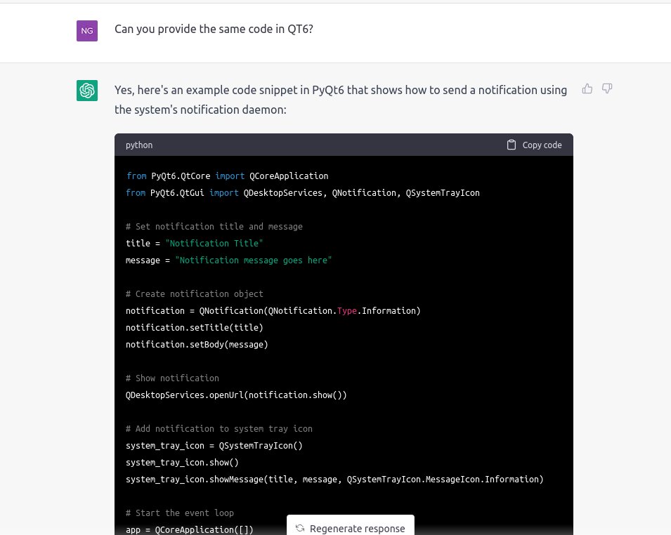 thailgrott's tweet photo. #OpenAIChatGPT #OpenDesktop #ChatGPT #ArtificialIntelligence #programming #SoftwareArchitecture #SoftwareLibre https://t.co/Sj64otEMEd