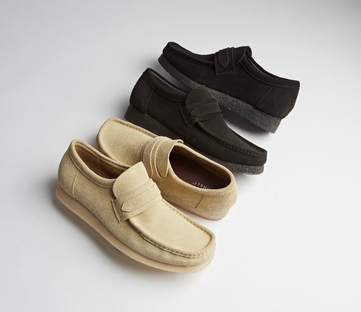uptod4te's tweet photo. Clarks Originals の70年代アーカイヴ『Wallabee Loafer』が復刻。全2色展開で好評発売中 ［クラークス オリジナルズ ワラビーローファー］
https://t.co/yDuogV9J0u https://t.co/L8NJvFClYc