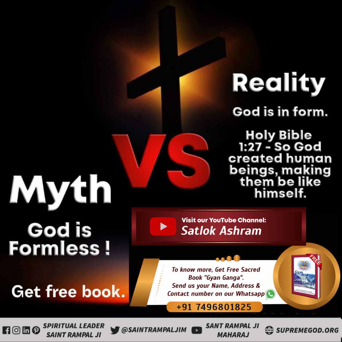 #Facts_About_EasterSunday
God is free from birth and death then how can Jesus be God.?
Supreme God Kabir
