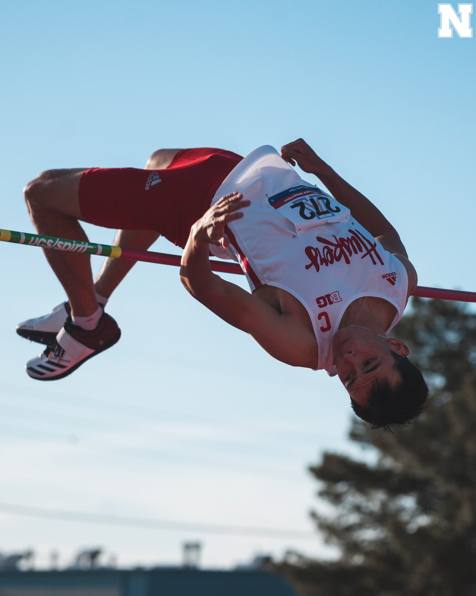 Nebraska Track & Field/Cross Country (@huskertfxc) on Twitter photo “I told you I was gonna make it.” - <a href="/tyus_wilson/">Tyus Wilson</a> to Mikey Hoffer.
Going 1 & 2 in the high jump. “I told you I was gonna make it.” - <a href="/tyus_wilson/">Tyus Wilson</a> to Mikey Hoffer.
Going 1 & 2 in the high jump.