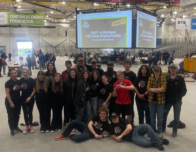 Congratulations to Huron High School's Tech Tribe #9182 techtr1be.com Your first year out and you qualified for World Competition. So Proud of you all.