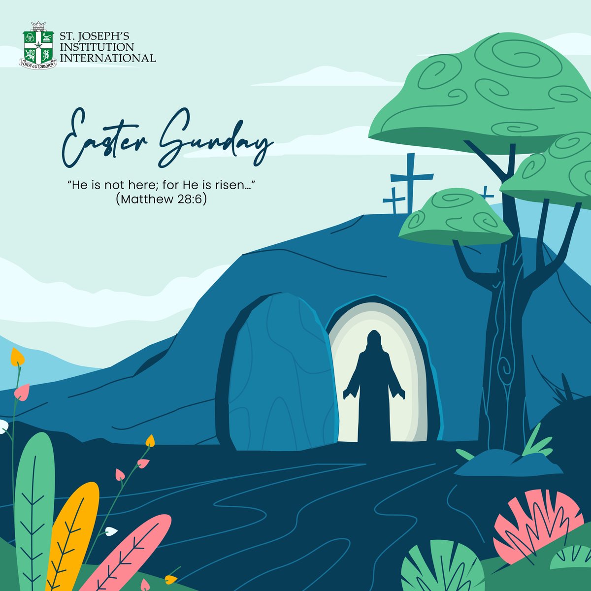 SJI_Intl's tweet photo. Happy Easter to all our families and friends observing it today.

May this day bring you peace, happiness, and renewed hope. ☀️

#SJIInternational #EasterSunday https://t.co/D6uMmsQaac