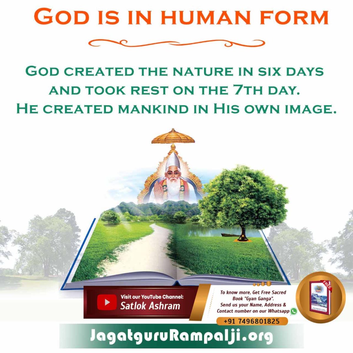 #FactsAboutJesus
Kabir is the name of God in the Holy Bible — Job 36:51 It is clear here that Kabir is the most powerful God.
- Supreme God Kabir