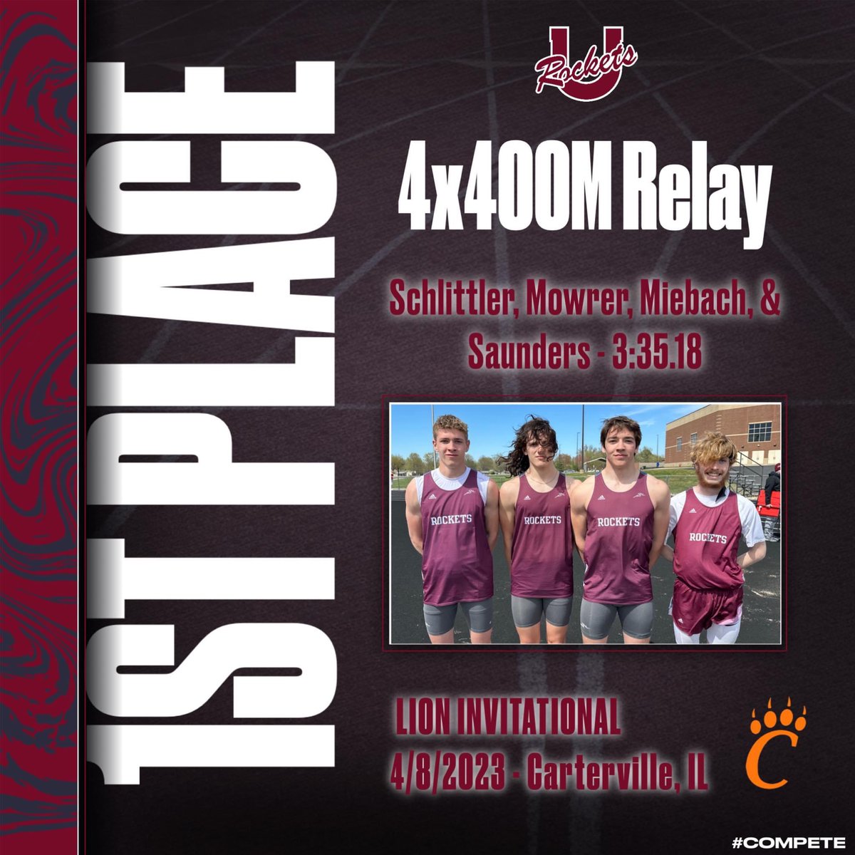 HeatheRoberts_'s tweet photo. Proud mom today of my track stars! Go Rockets!🏃🏻‍♂️❤️🏃‍♀️ https://t.co/06hOKpRkTn