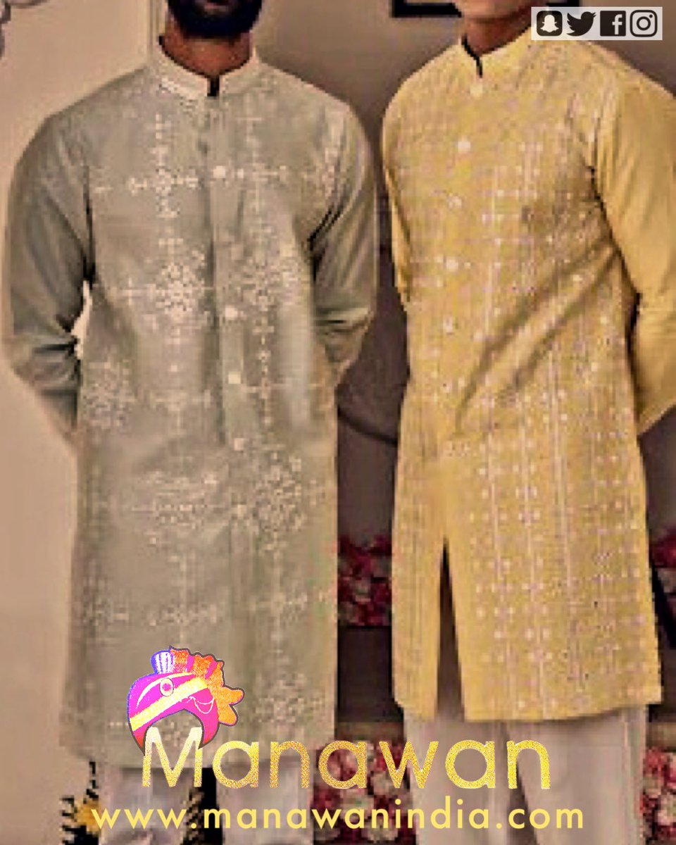 manawanindia's tweet photo. Manawan Mens n Dulha pestal front open kurtas made from Chanderi looks great https://t.co/1PnJ88Z6vg #mensfashion #men #menswear #menz #menzerna #menzgold #menzone #menzgold #mensdressing #mensdressshirts #menwithstreetstyle #mentor #mentality #menzoni #menza https://t.co/ftOoyYoGRn