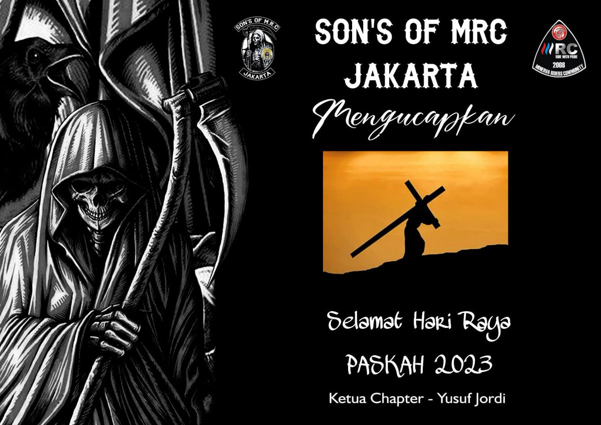 SonsOfMotobike's tweet photo. Selamat Hari Raya Paskah 2023 https://t.co/iED3zUNIzD