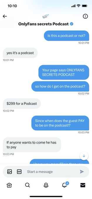 Attention content creators: DO NOT fall for the scammer page @onIyfansbump  ✌🏻All they are are &ldquo;promoters&rdquo;<a href="/tag/lensa"class="tags"><span>#lensa</span></a>