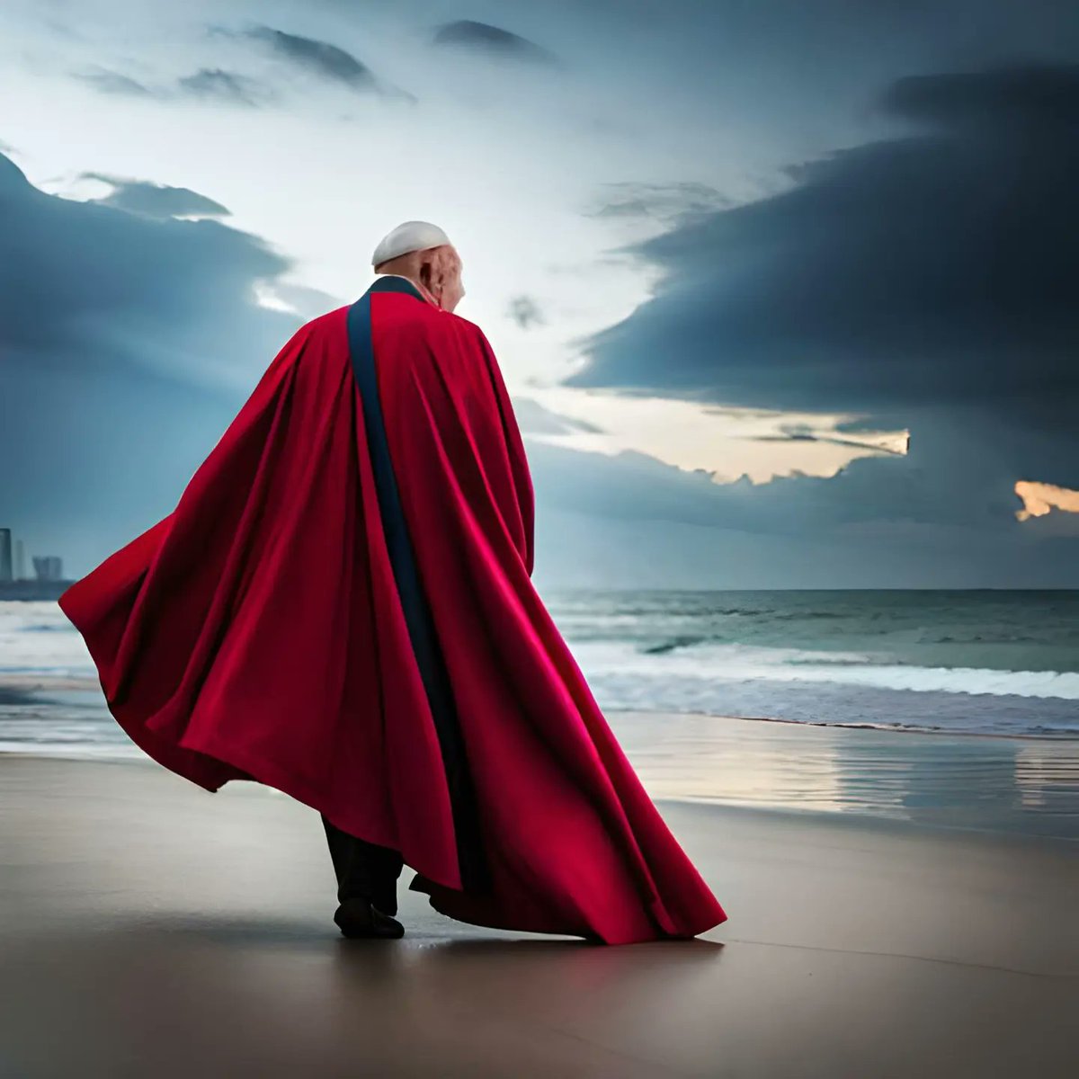 TheAIrtist_82's tweet photo. #PopeFrancis #SuperMan #SuperPope #AI #AIart #TheAIrtist https://t.co/nfysIHgyl3