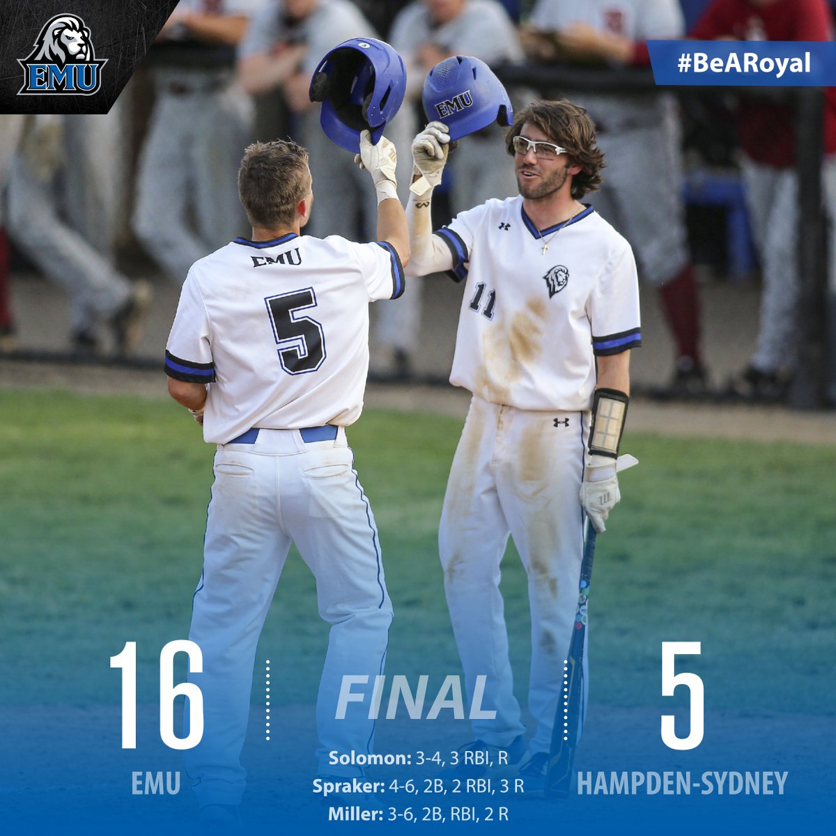 EMU Athletics tweet media