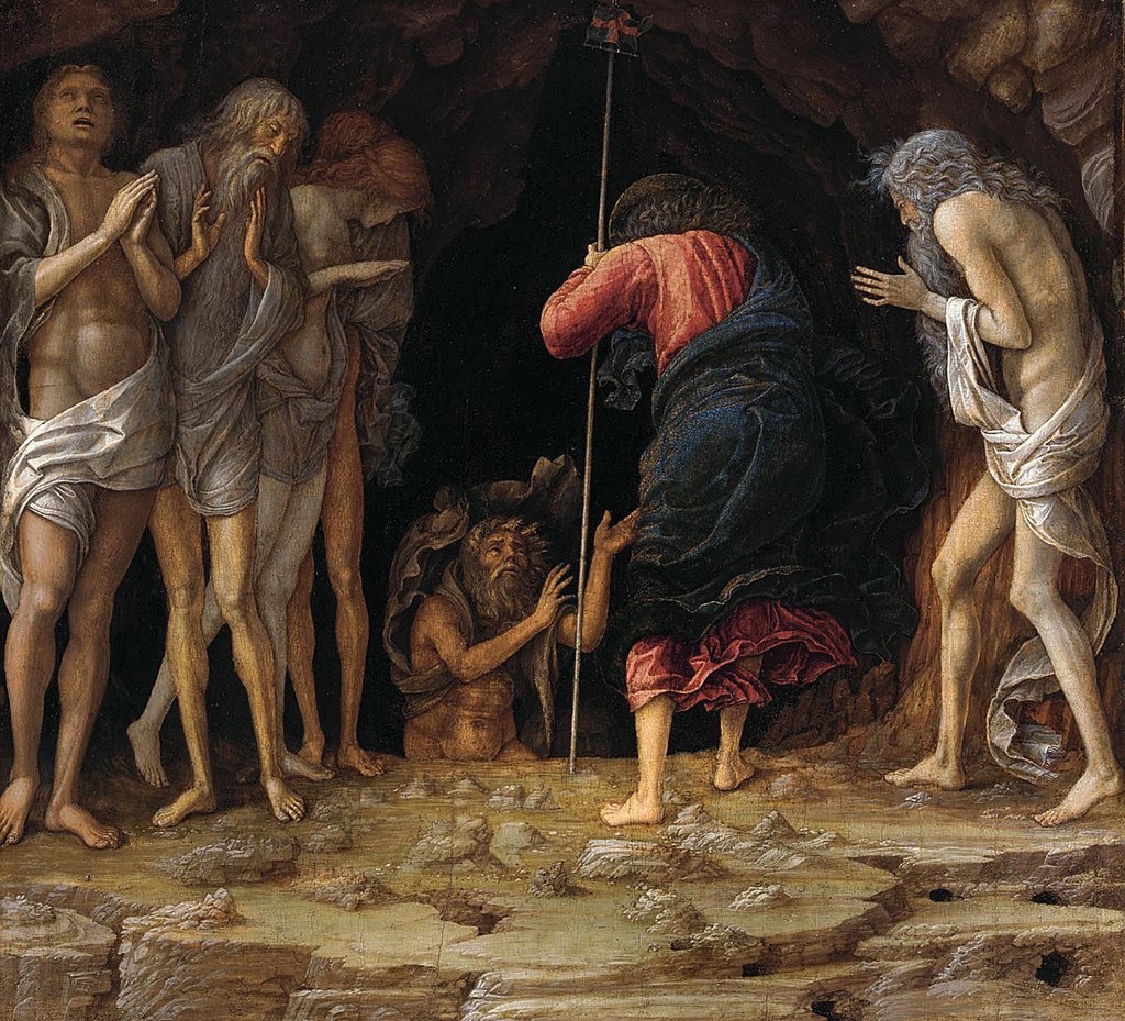 PatrickKerin1's tweet photo. "Christ's Descent Into Limbo" by Andrea Mantegna, 1468. #HolySaturday #HarrowingofHell https://t.co/9nkTwdcC9d