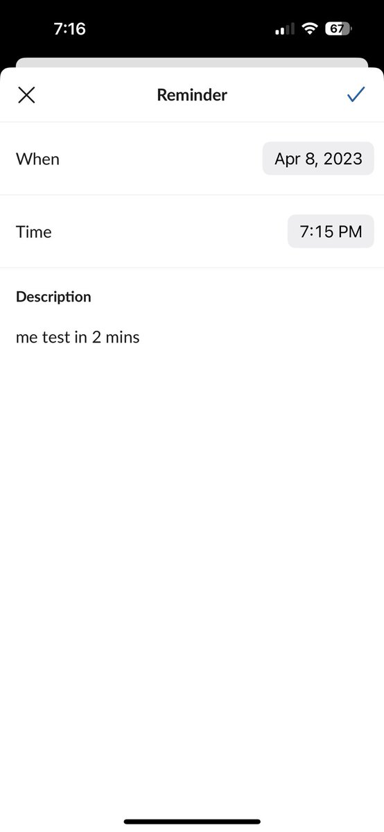 yourfavorite's tweet photo. @johnnyrodgersis @SlackHQ I’m assuming the reminder icon is the clock icon? When I click on that I do not get snooze options. https://t.co/xrbRkzhi50